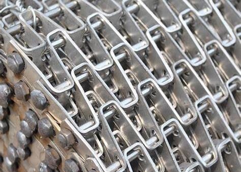 T -316 Stainless Steel Flat Wire Mesh Conveyor Belting For Food Baking