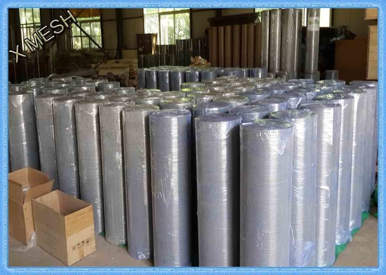 1/2 Inches Bwg21 Galvanised Steel Mesh Panels Platic Film Packing Aging Resistant