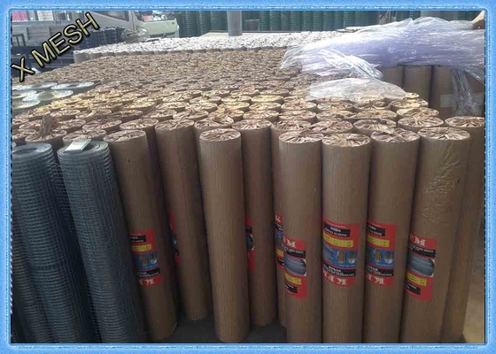 1/2 Inches Bwg21 Galvanised Steel Mesh Panels Platic Film Packing Aging Resistant