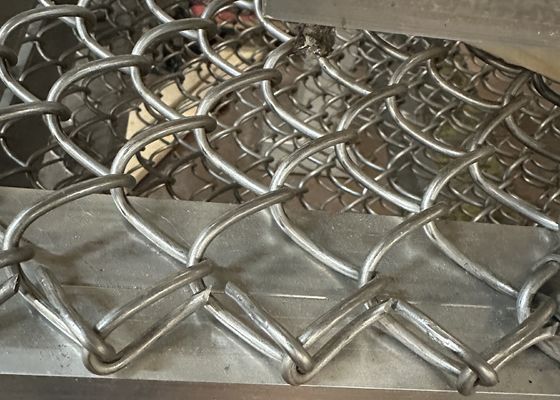 Stainless Steel 316L Chain Link Fence Fabric Boundary Wall Galvanized Steel