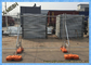 Welded Galvanized Temporary Mesh Fencing , Portable Outdoor Fence 2.4 X 2.1 Metres