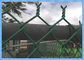 Extruded Chain Link Fence Privacy Screen / Slats PVC Coated For Border Fencing