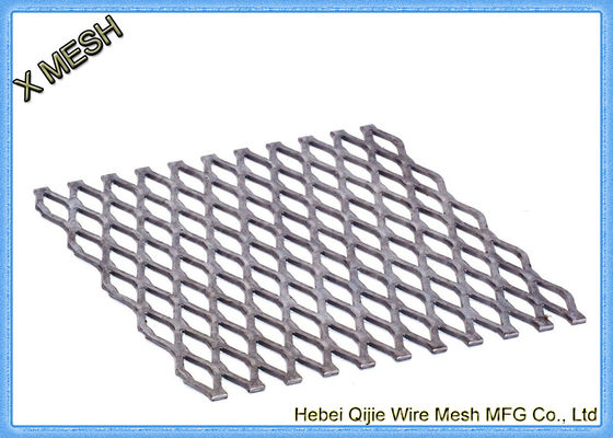 Hot Dipped Galvanised Expanded Metal Mesh For Fencing / Fiji