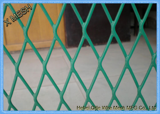 Mild Stainless Steel Expanded Metal Mesh 1 Inch PVC Coated Welded