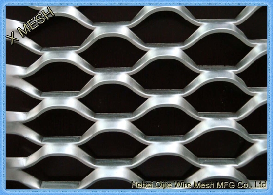 Construction Decorative Expanded Metal Wire Mesh Solid Sheets Fine Workmanship
