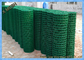 Rectangular Hole PVC Coated Welded Wire Mesh Panels Roll  For Outdoor Fencing