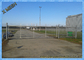 Rust Resistant Tall Chain Link Fence Fabric ASTM Steel Barbed Wire For Airport