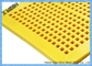 Urethane Vibrating Sieve Screen Yellow Color Fit Aggregate Ore Processing