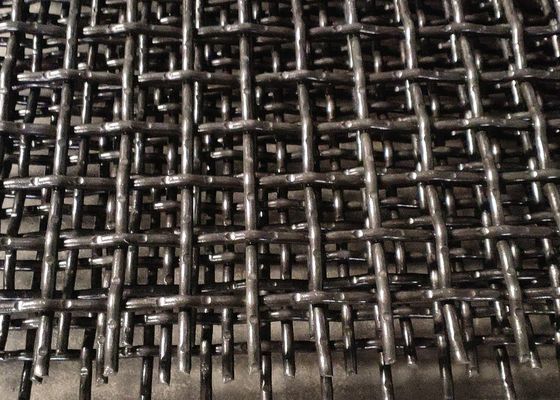 High Tensile 65 Mn Quarry Rock Crusher Crimped Wire Woven Screen Mesh for Vibrating
