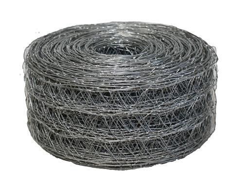 Carbon Steel Black Brick Wall Wire Mesh 2.5" X 60FT