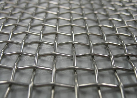 2mm Stainless Steel Woven Wire Mesh For Primary Filtration Of Mining