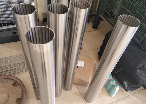 V Wire Stainless Steel Screen Roll Wedge Sand Johnson Water Well Screen