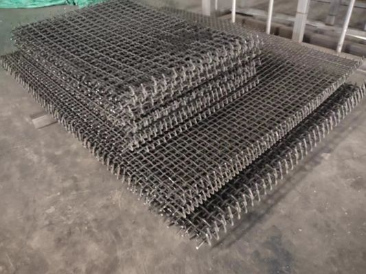 65mn Steel Vibrating Screen Crimped Wire Mesh manufacturers