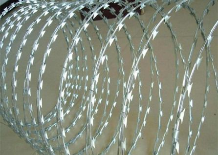 Hot Dipped Galvanized Concertina Razor Barbed Wire