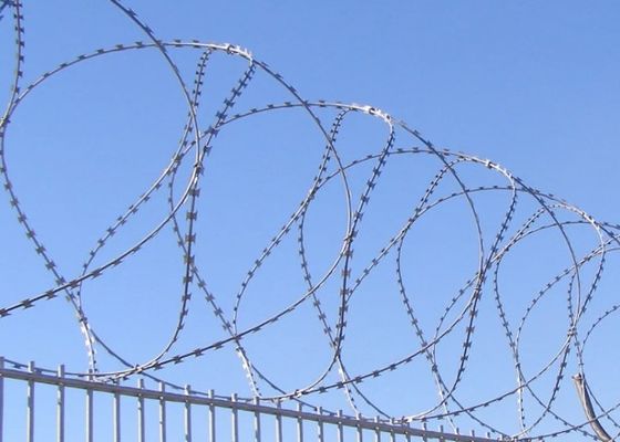 Ss430 Stainless Steel Concertina Razor Wire Fence