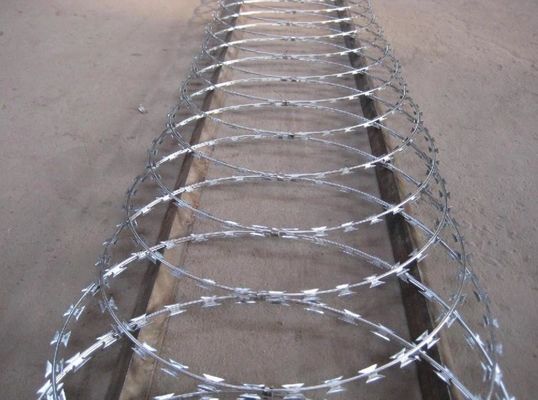 Cbt-65 Stainless Steel Galvanized Steel PVC Coated Security Razor Wire Mesh