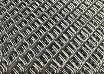 Light Duty Aluminum Expanded Metal Mesh Decorative For Exterior Wall Cladding