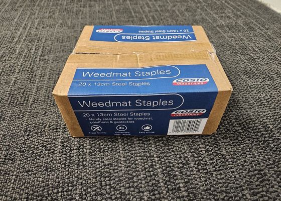 Galvanised Good Quality Strong Steel Ground Staples