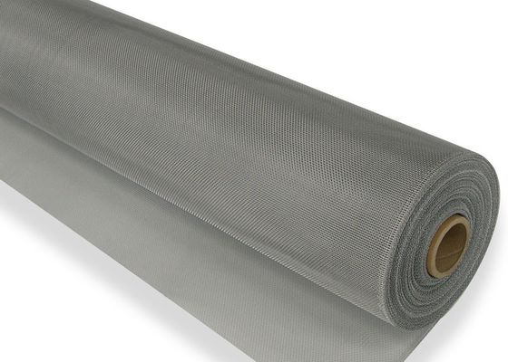 Anodized Aluminium Insect Screen Mesh 1 X 30 M Roll Epoxy Coating Silver White Color