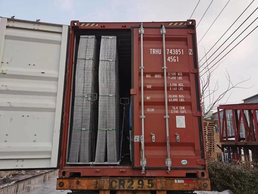 Hot Dipped Galvanized Welded Wire Mesh Panels Heavy Type
