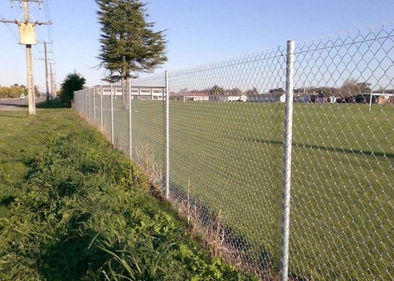 2.5mm-3.0mm 9 Gauge Hot DIP Galvanized Chain Link Fence