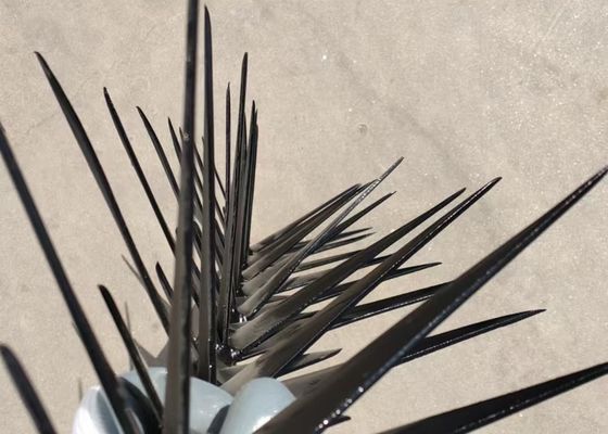Anti Climbing Security Galvanized Wall Spikes On Top / Wall