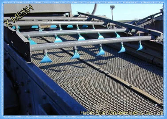 65mn Crimped Wire Mesh For Vibrating Screen Mesh