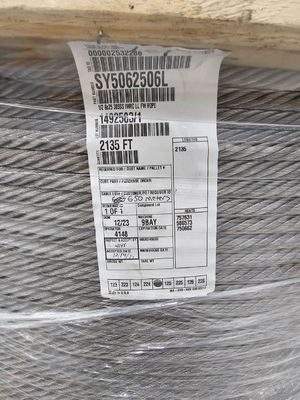 Odm And Oem Ss 305 Galvanized Steel Wire Rope