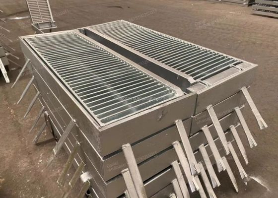 LTA Driving Ramps Grating Cover Or Drain S275jr Grating Trench Cover Electroplate For Drainage