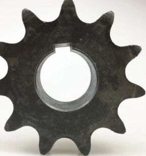 DIN Sprocket 24B 28B 32B Chain Wheel With 10mm Tooth And C45 Material