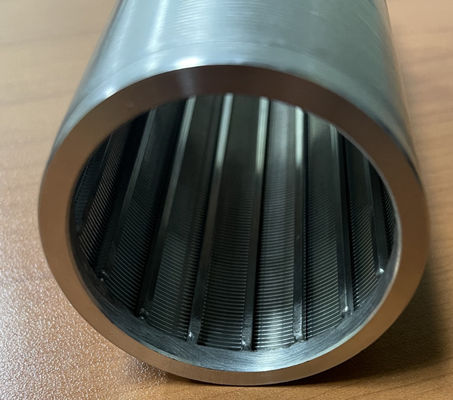 Johnson Continuous Wedge Wire Screen Pipe / Water Well Screen For Oil Well