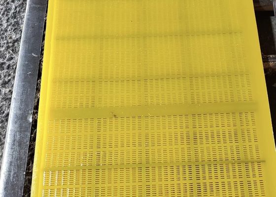 Drum Scrubber Mill Polyurethane Rubber Trommel Screen Panels PU Urethane Trommel Screens