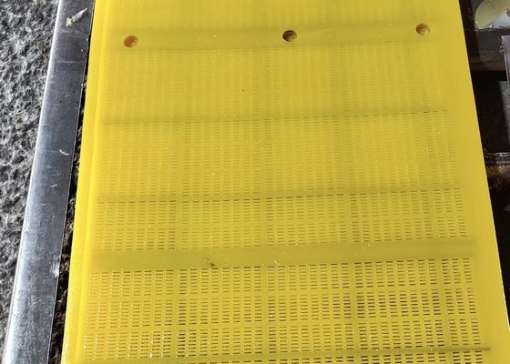Fine Screening Flip Flop 30mm Thick Polyurethane Screen Panels Mat