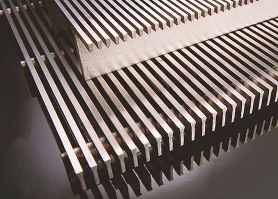 Heavy Duty V Wire SGS 321 Stainless Steel Wedge Wire Screen Johnson Gravel Welding Panel