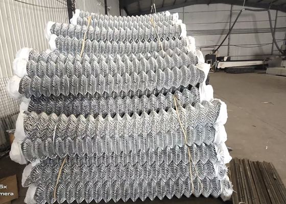 1*1 1.2m Farm Field Galvanized Steel Wire Chain Link Fabric Fencing