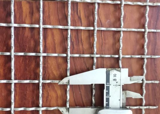 304 Mesh Crimped Stainless Steel Wire Mesh For Mining Vibrating Swing Screen Mesh