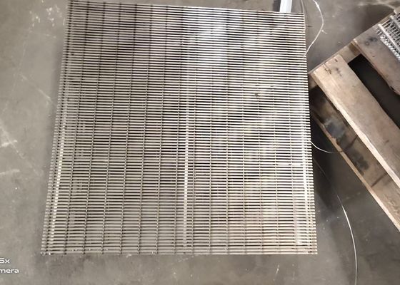 Customized 500mm Diameter Stainless Steel V Wire Wedge Wire Screen For Durable Construction
