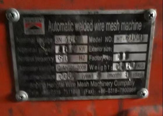 Fully Automatic Wire Mesh Welding Machine , Weld Mesh Making Machine