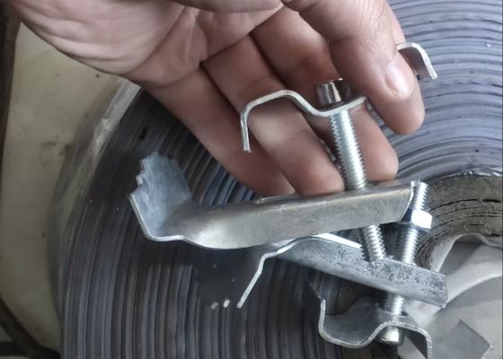 30X5mm Serrated Steel Grating Folding Campfire Grill Heavy Duty Stainless / Galvanized for Bar
