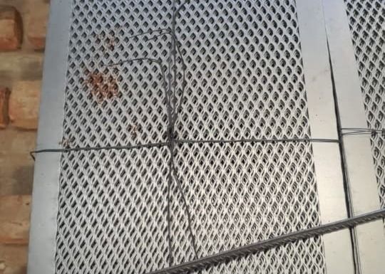 Stainless Steel Stretched Sheet Decorative Flattened Expanded Mesh