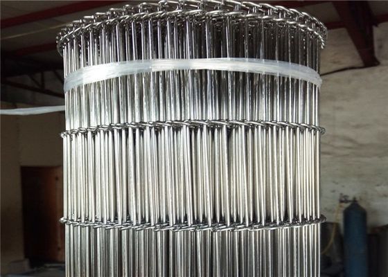 Stainless Steel Food Industry 50mm Wire Mesh Conveyor Belt