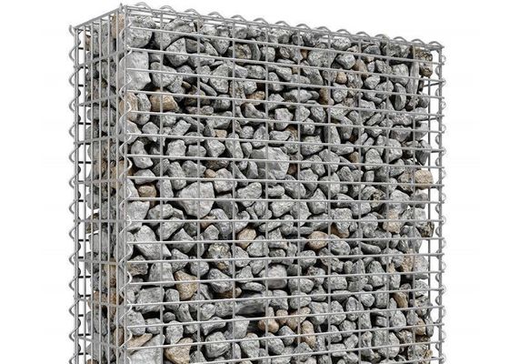 Hexagonal Wire Mesh Woven Gabion Baskets 2.7mm Diameter