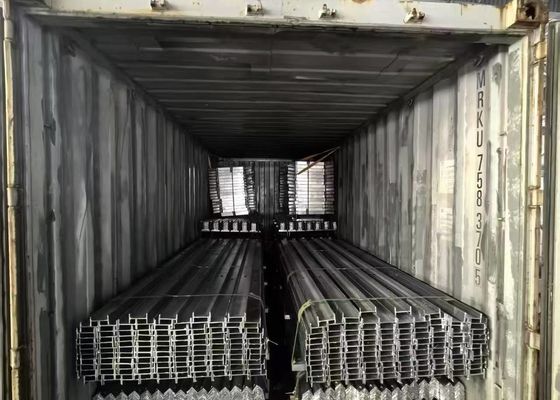 W Profile Hot Dipped Galvanized Palisade Fence 2400hx2300l For Cell Tower