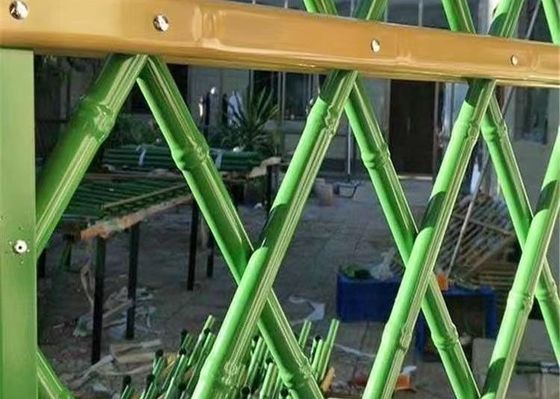 Imitation Bamboo River Park Garden Fence Protecction Railing Safety Handrail
