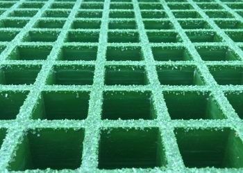 Square Mesh 20*20*40 Fiberglass / FRP Molded Grating High Strength Corrosion Resistant