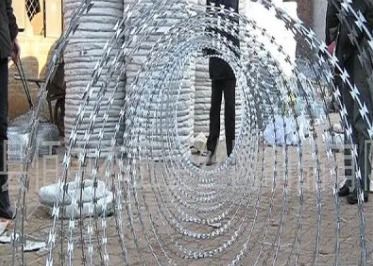 Blade Fencing Barb 450mm Concertina Razor Wire Bto-18