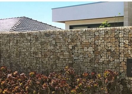 Welded Gabion Baskets With Lid Galvanized Wire Retaining Wall