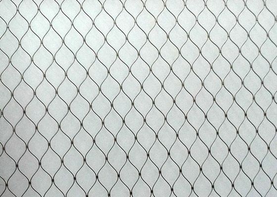 Enclosure Animal Metal 316 Stainless Steel Wire Rope Mesh Zoo Mesh