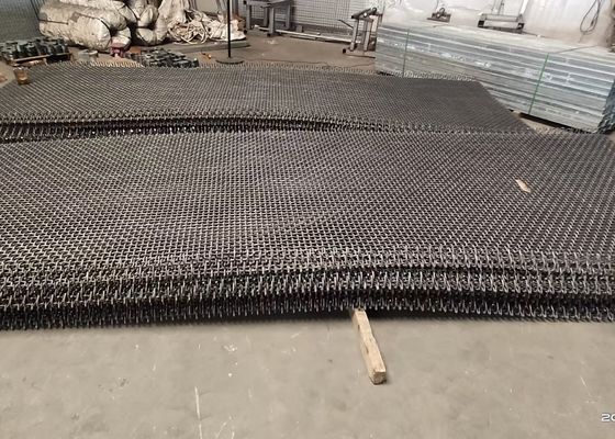 Rock Hooked 4mm Mining Screen Mesh Sgs Approved