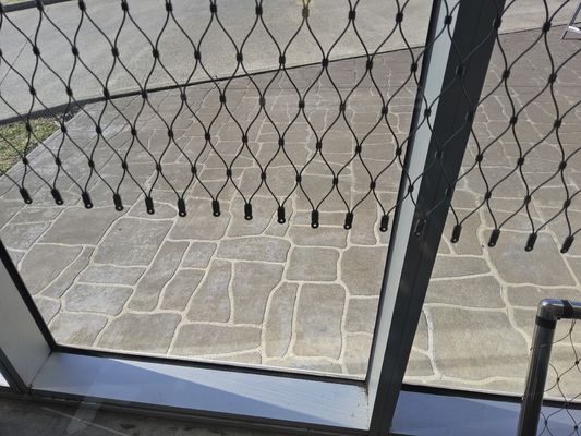 Flexible X Tend 1.2mm Steel Rope Mesh For Balustrade